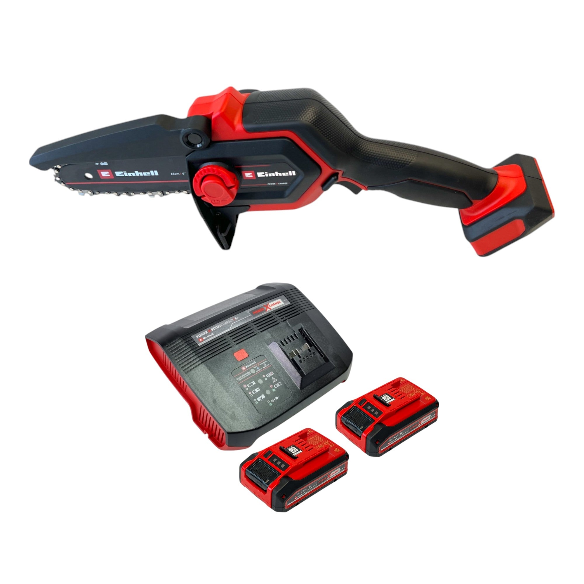 Einhell GE PS 18 15 Li BL Akku Astkettensaege 18 V 15 cm Brushless 2x Akku 4 0 Ah Ladegeraet 0 - toolbrothers