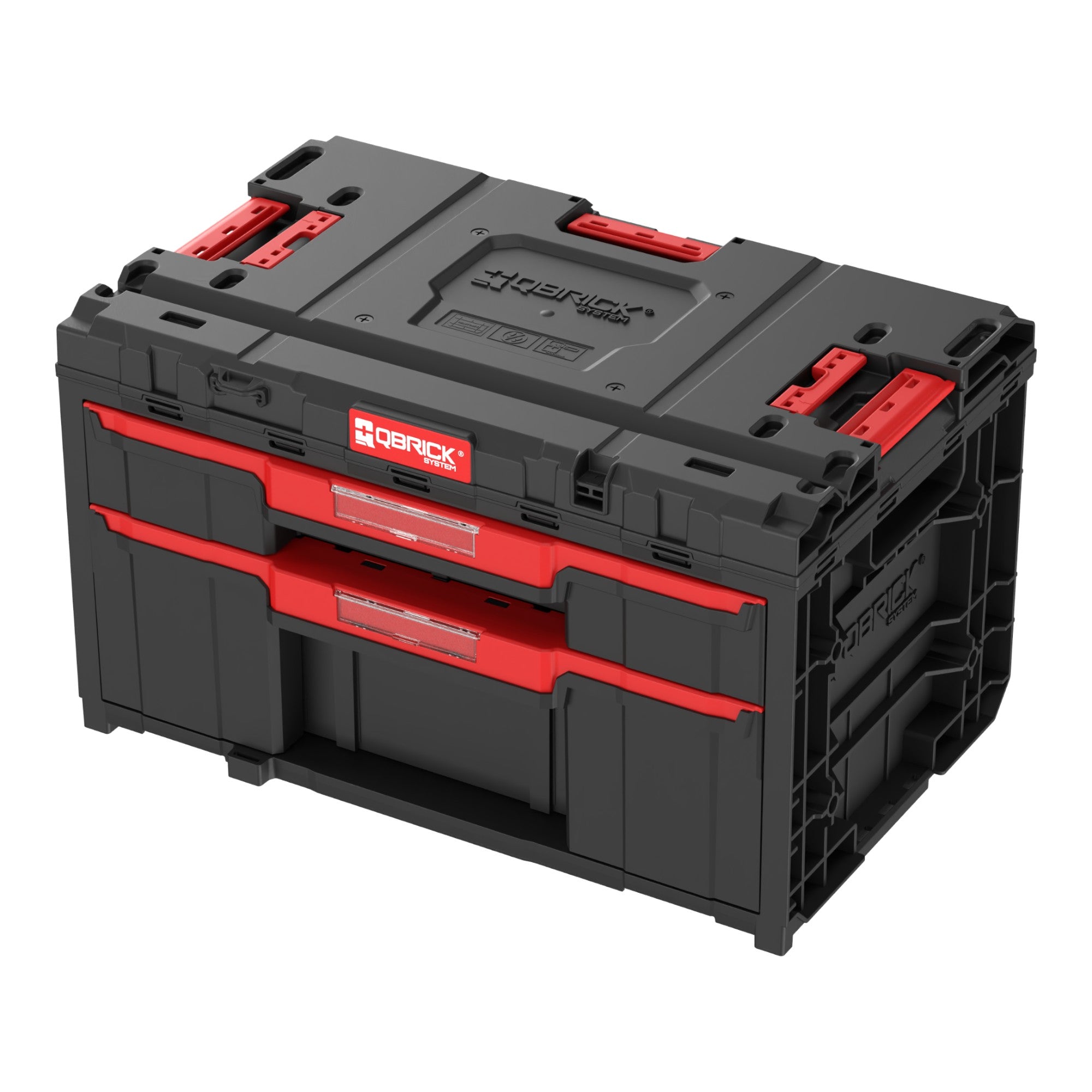 Qbrick System ONE Drawer 2 Plus Toolbox 2 0 modularer Werkzeugkasten 587 x 380 x 340 mm 9 l 20 l 0 - toolbrothers