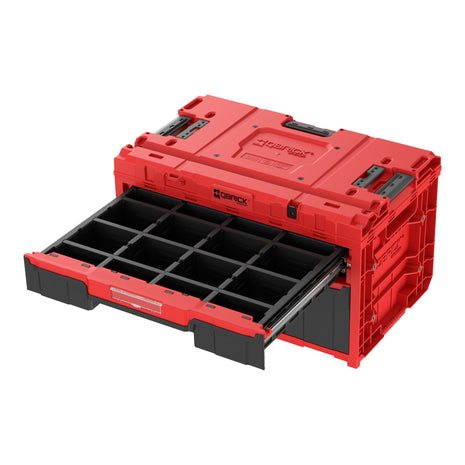 Qbrick System ONE Drawer 2 Plus Toolbox 2.0 Red Ultra HD modułowa skrzynka narzędziowa 587 x 380 x 340 mm 9 l 20 l