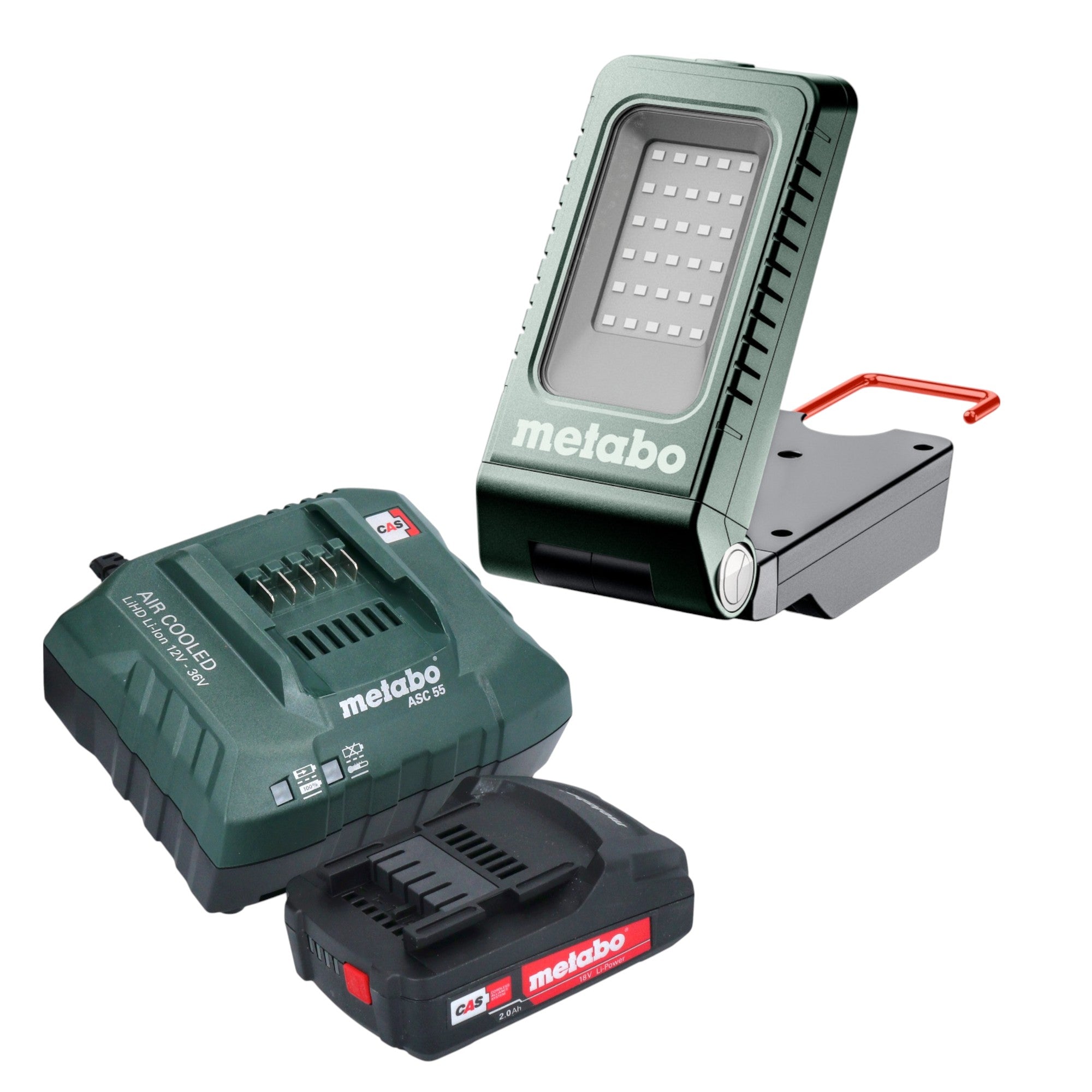 Metabo BSA 18 1000 Akku Baustrahler 18 V 1000 lm 1x Akku 2 0 Ah Ladegeraet 0 - toolbrothers