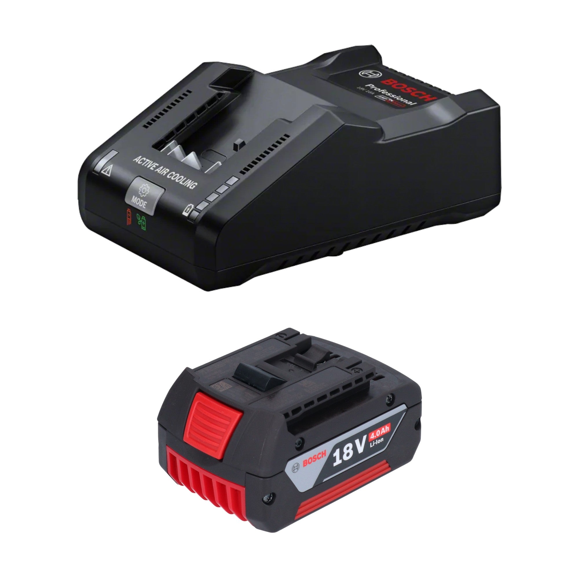 Bosch Starter Set 1x GBA 18 V 4 Ah 4000 mAh Li Ion Akku 1600Z00038 GAL 18V 160 Professional Ladegeraet 1600A02T5G  0 - toolbrothers