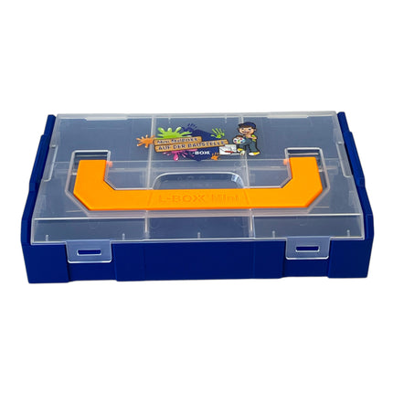 L-BOXX Mini Libro infantil para colorear Oskar el Artesano con juego de lápices 6 piezas + L-Boxx Mini ( 6100001481 )