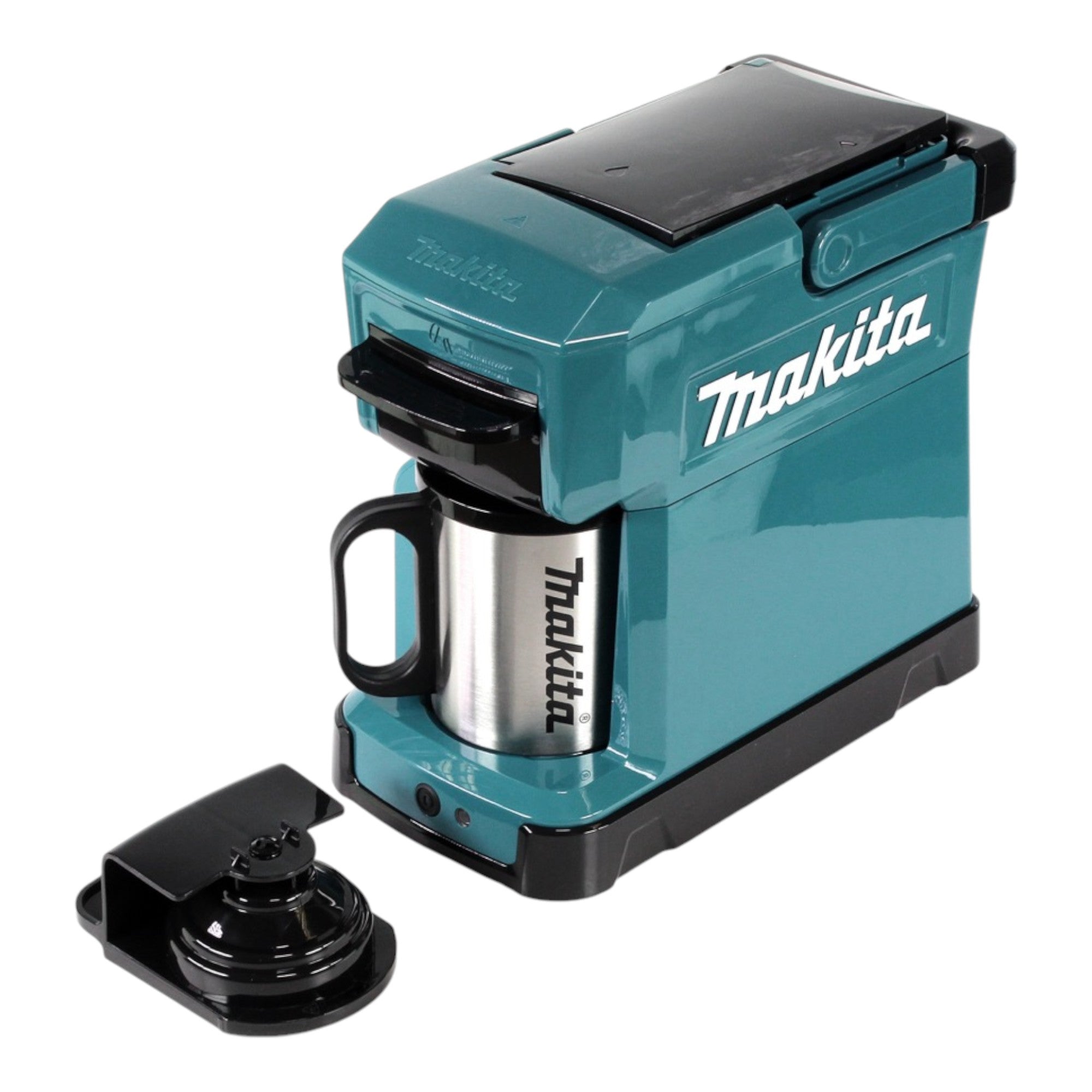 Makita DCM 501 SM Akku Kaffeemaschine 12 V max 18 V 1x Akku 4 0 Ah Ladegeraet 1 - toolbrothers