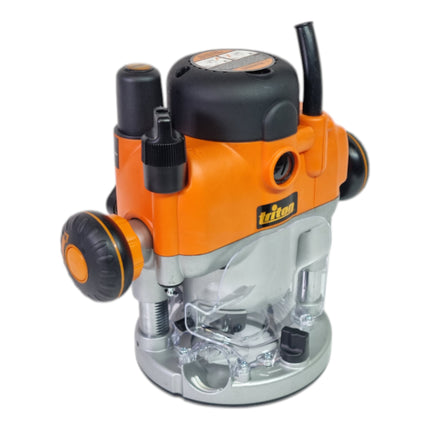 Triton TRA001 Precision Router 2400 W 0 - 68 mm with dual function (330165) + stop