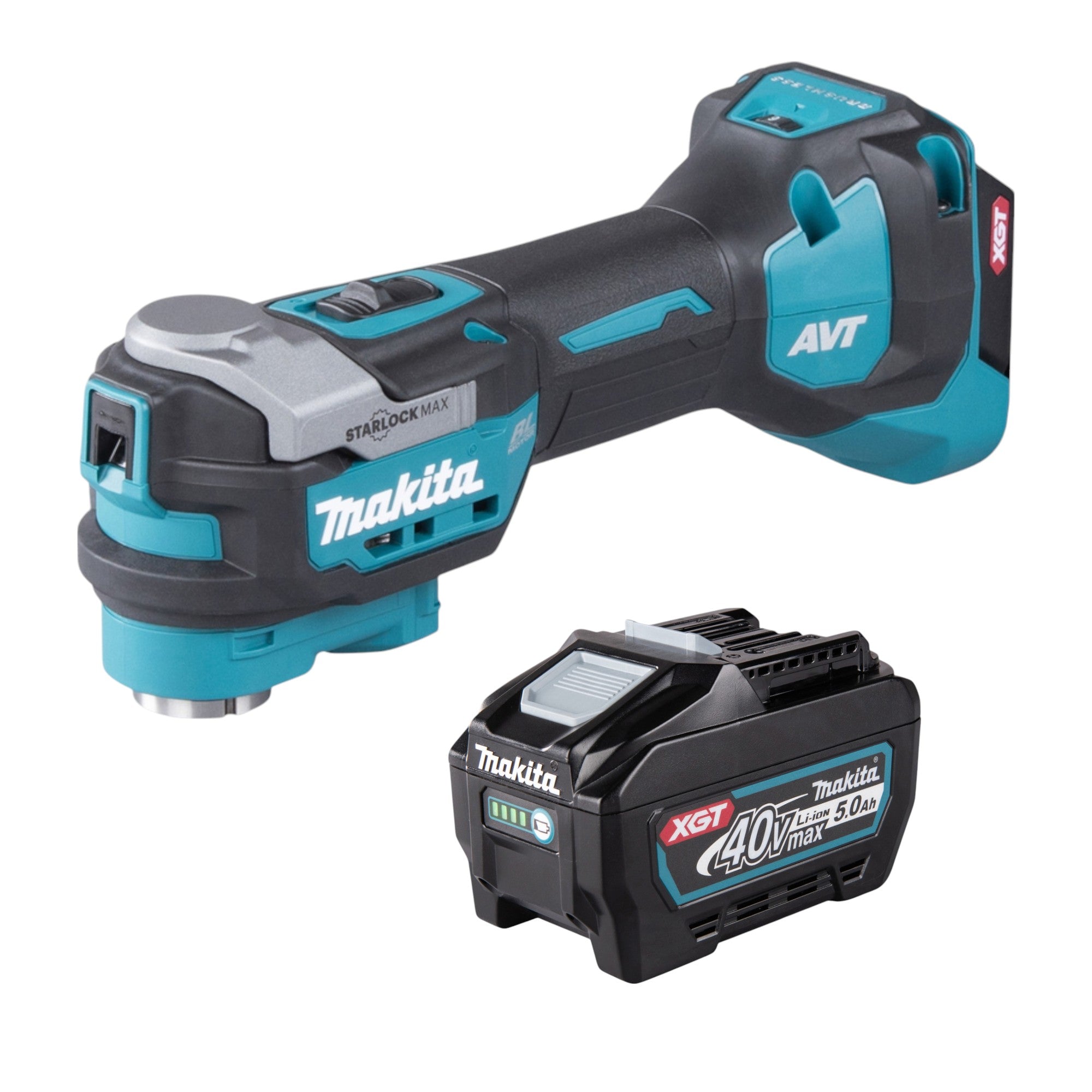 Makita TM 001 GT1 Akku Multifunktionswerkzeug 40 V max Starlock Max Brushless 1x Akku 5 0 Ah ohne Ladegeraet 0 - toolbrothers