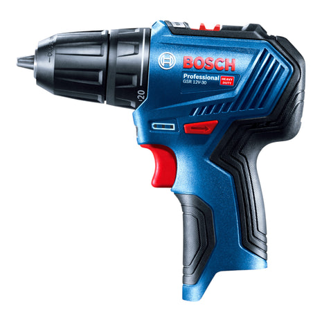 Bosch GSR 12V-30 Taladro atornillador inalámbrico profesional 12 V 30 Nm sin escobillas + maletín - sin batería, sin cargador