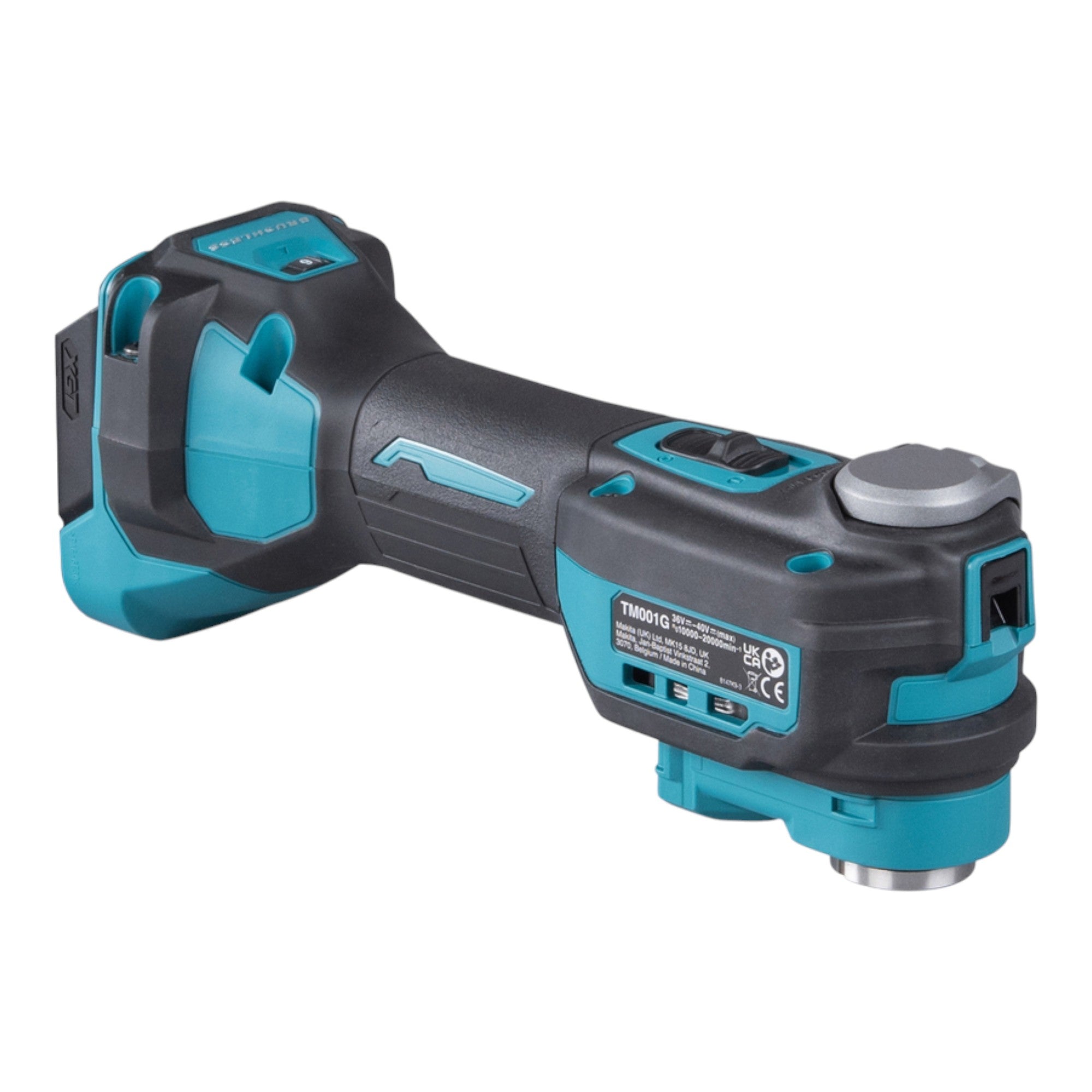 Makita TM 001 GT101 Utensile multifunzione a batteria 40 V max. Starlock Max Brushless + 1x batteria ricaricabile 5,0 Ah + caricabatterie + Makpac