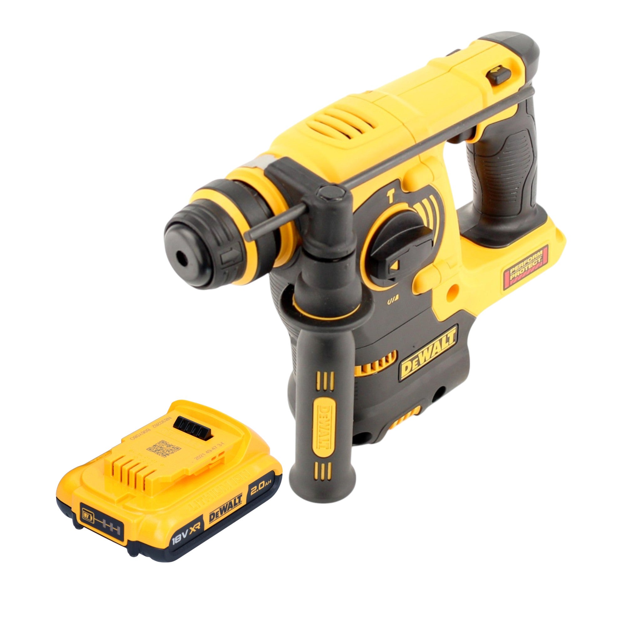 DeWalt DCH 253 N Akku Kombihammer 18 V 2 1 J SDS plus 1x Akku 2 0 Ah ohne Ladegeraet 0 - toolbrothers