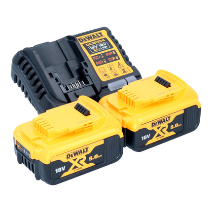 DeWalt DCH 253 P2 Marteau combiné sans fil 18 V 2,1 J SDS plus + 2x batterie 5,0 Ah + chargeur