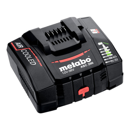 Metabo basic set 18 V 2x LiHDX battery 8.0 Ah + ASC 290 charger + metaBOX ( 685305000 )