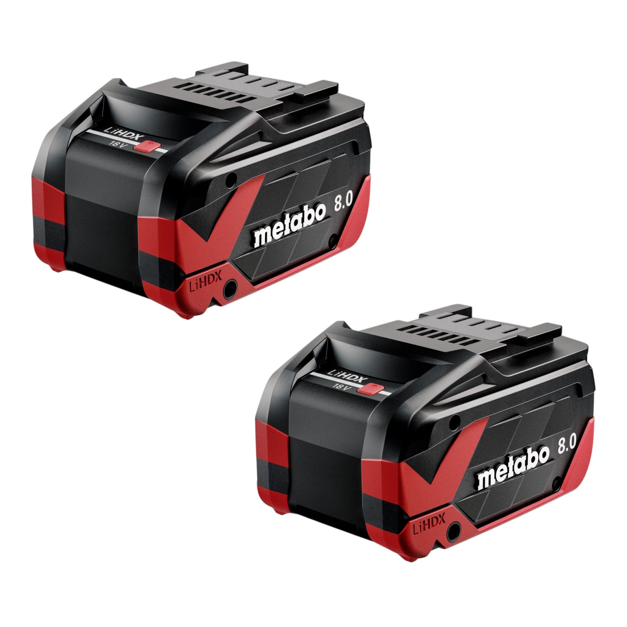 Metabo 2x LiHDX Akkupack 18 V 8 0 Ah CAS Li Ion Akku 2x 624975000  0 - toolbrothers