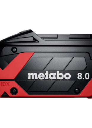 Metabo 2x LiHDX batería 18 V 8.0 Ah CAS Li-Ion batería ( 2x 624975000 )