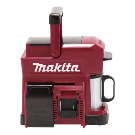Makita DCM 501 MAR Cordless coffee maker 12 V max / 18 V red + 1x battery 4.0 Ah - without charger