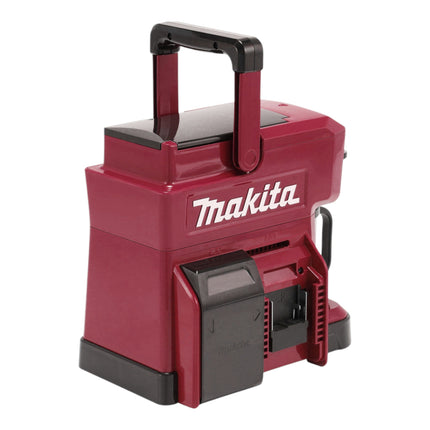 Makita DCM 501 TAR caffettiera a batteria 12 V max / 18 V rosso + 1x batteria ricaricabile 5,0 Ah - senza caricabatterie