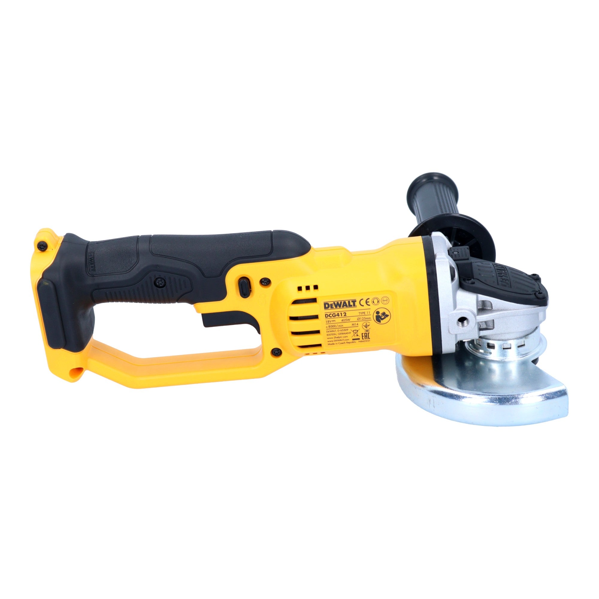 DeWalt DCG 412 NT Akku Winkelschleifer 18 V 125 mm 1x Powerstack Akku 5 0 Ah TSTAK ohne Ladegeraet 4 - toolbrothers