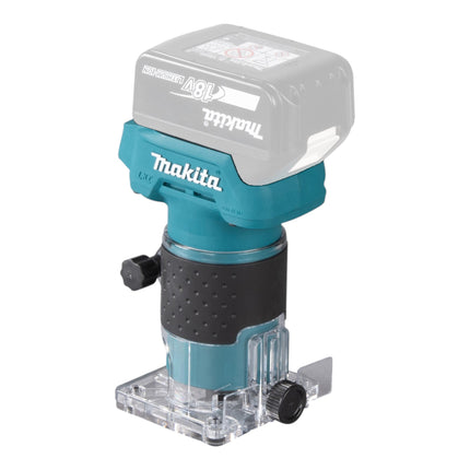 Makita DRT 52 ST1J Affleureuse sans fil 18 V 6 mm Brushless + 1x batterie 5,0 Ah + chargeur + Makpac
