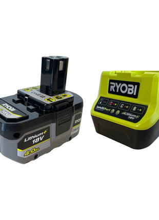 Ryobi R18AG-0 Meuleuse d'angle sans fil 18 V ONE+ 115 mm + 1x batterie 4,0 Ah + chargeur