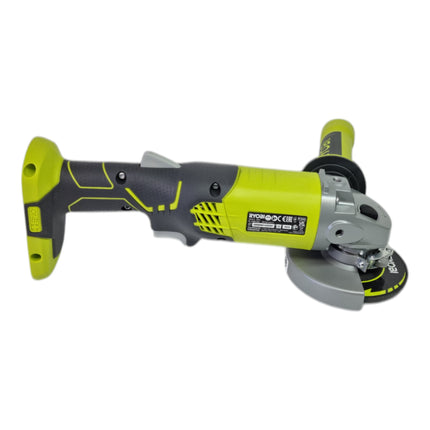 Ryobi R18AG-0 Akumulatorowa szlifierka kątowa 18 V ONE+ 115 mm + 1x akumulator 5,0 Ah + ładowarka