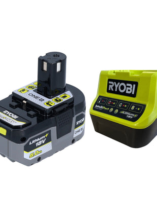 Ryobi R18AG-0 Smerigliatrice angolare a batteria 18 V ONE+ 115 mm + 1x batteria 5,0 Ah + caricatore