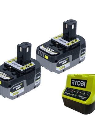 Ryobi R18AG-0 Smerigliatrice angolare a batteria 18 V ONE+ 115 mm + 2x batteria 5,0 Ah + caricatore