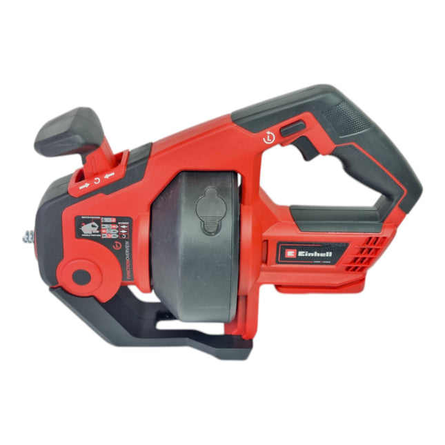 Einhell TE-DA 18/760 Li limpiatubos sin cable 18 V 7,6 m 55 mm + 2x batería PXC Plus 4,0 Ah + cargador