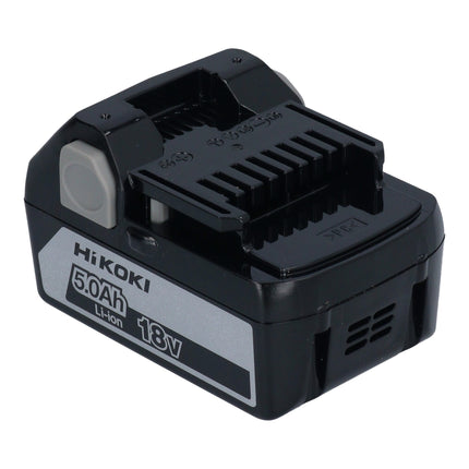 Hikoki Starter Set 1x BSL 1850 Akku 18 V 5,0 Ah Li-Ion + UC18YFSL Akku Ladegerät 14,4 V / 18 V / MultiVolt 3,5 A