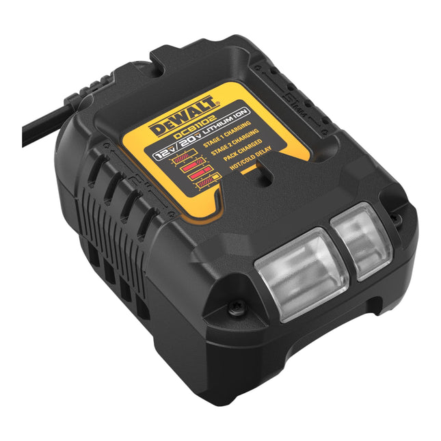 DeWalt DCB 1102 E2 Battery Starter Set 18 V with 2x Powerstack battery 1.7 Ah + DCB 1102 charger