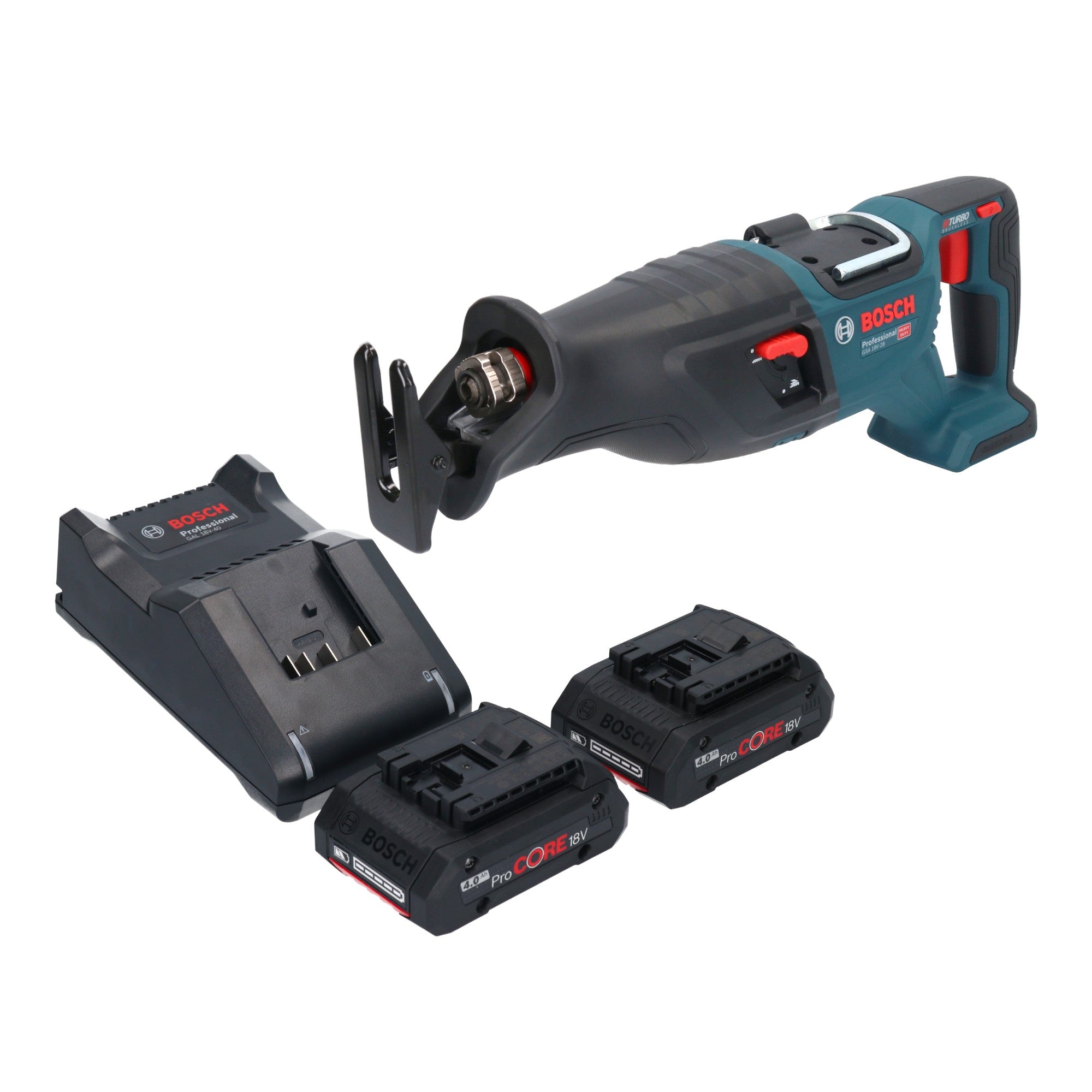 Bosch GSA 18V 28 Professional Akku Saebelsaege 18 V BITURBO Brushless 2x ProCORE Akku 4 0 Ah Ladegeraet 0 - toolbrothers