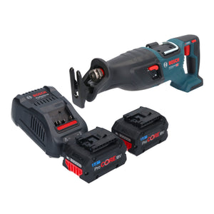 Bosch GSA 18V-28 Professional Akku Säbelsäge 18 V BITURBO Brushless + 2x ProCORE Akku 8,0 Ah + Ladegerät