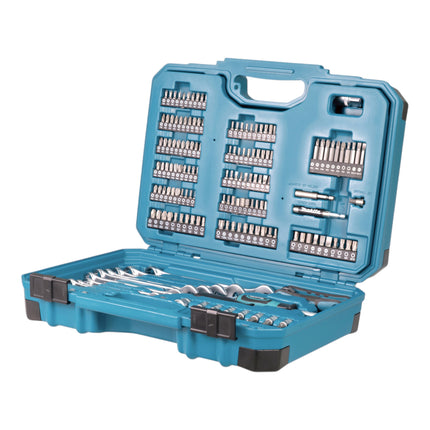 Makita E-17980 Jeu d'outils 231 pcs. 5/16" / 1/4" / 1/2" Tournevis / Clé à cliquet / Clé à molette / Embouts + Coffret
