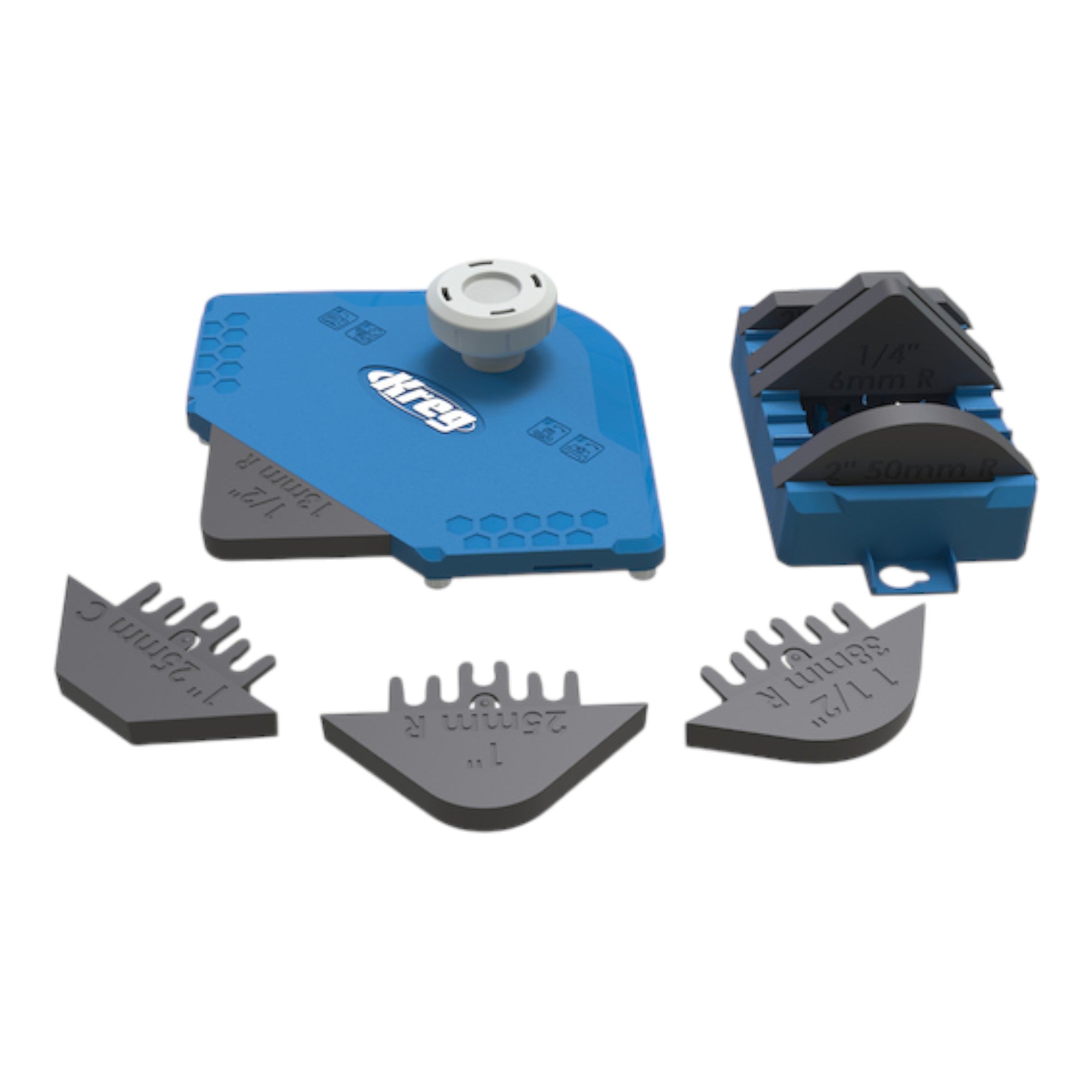 Kreg Fraesschablonen Set 8 tlg PRS1000 fuer Ecken 0 - toolbrothers