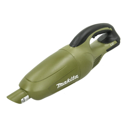 Aspirador sin cable Makita DCL 180 SMO 18 V 0,65 l Serie Olive Outdoor Adventure + 1x batería recargable 4,0 Ah + cargador