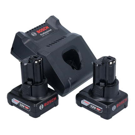 Bosch GSR 12V-30 Professional cordless drill driver 12 V 30 Nm brushless + 2x rechargeable battery 6.0 Ah + charger + case