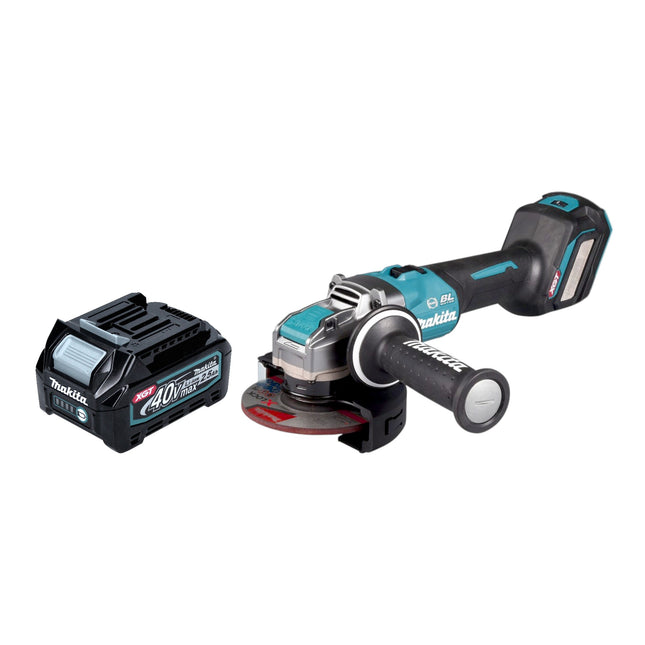 Makita GA 041 GD1 Akku Winkelschleifer 40 V max 125 mm X LOCK Brushless 1x Akku 2 5 Ah ohne Ladegeraet 0 - toolbrothers
