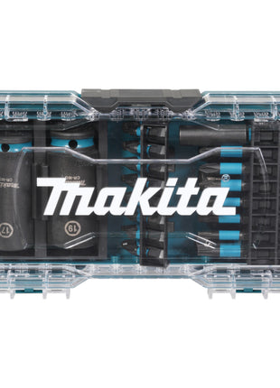 Makita E-22903 Juego de puntas y vasos de impacto 1/4" / 3/8" 30 pzs. BOCAS DE IMPACTO BLACK bits / vasos de impacto / llaves de vaso