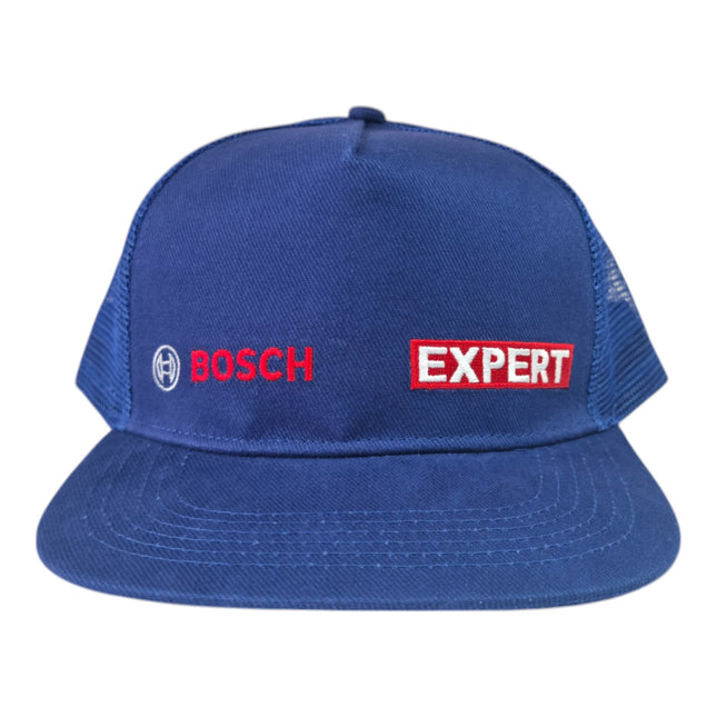 Bosch Professional Trucker Cap "EXPERT" Azul Algodón / Poliéster ( 6035951880 )