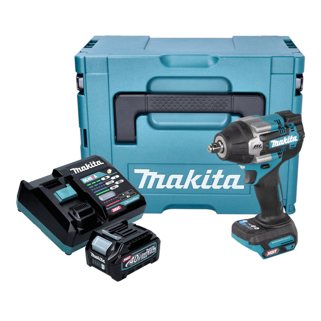 Makita TW 007 GD101 Akku Schlagschrauber 40 V max 760 Nm 1 2 Brushless 1x Akku 2 5 Ah Ladegeraet Makpac 0 - toolbrothers
