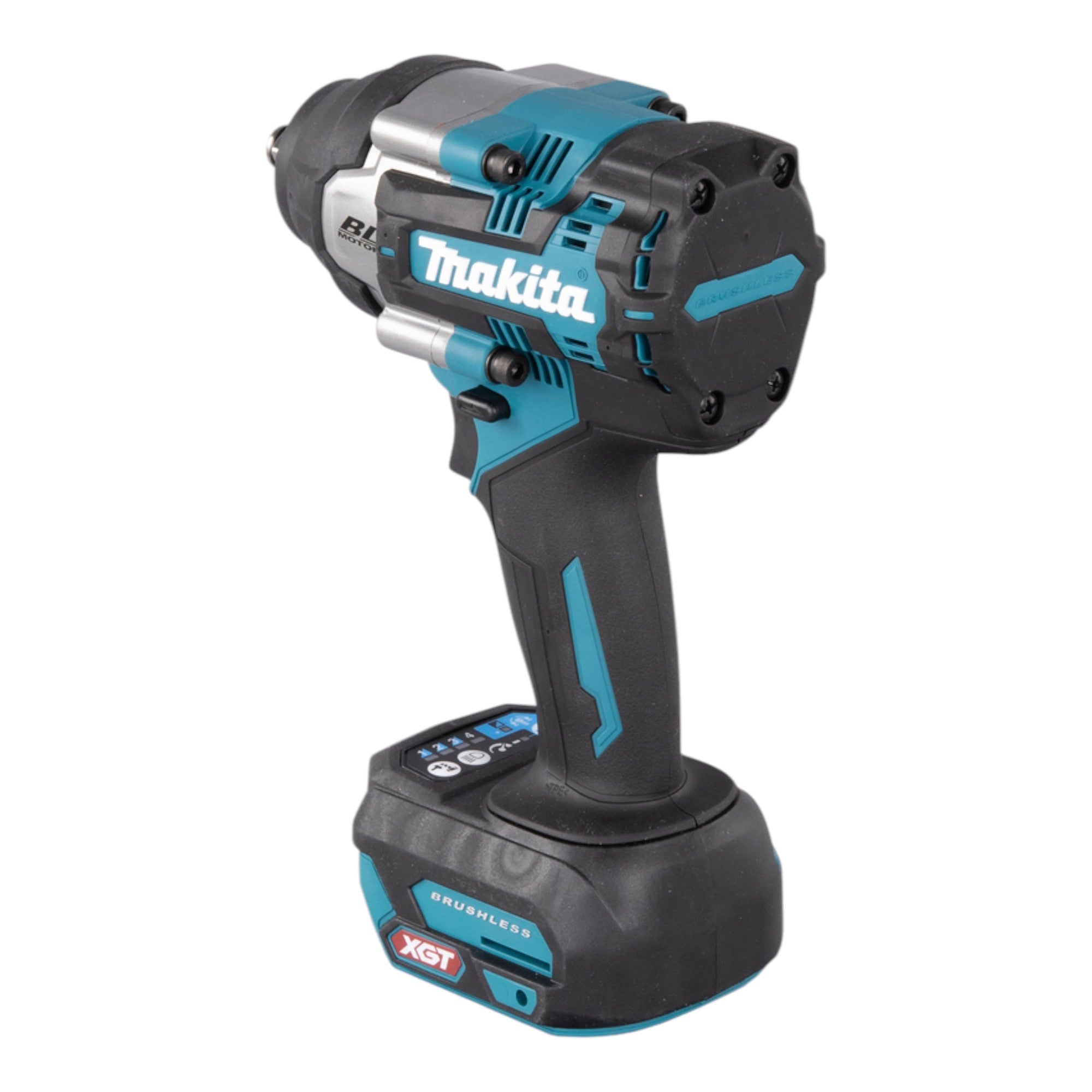 Makita TW 007 GM201 Akku Schlagschrauber 40 V max 760 Nm 1 2 Brushless 2x Akku 4 0 Ah Ladegeraet Makpac 4 - toolbrothers
