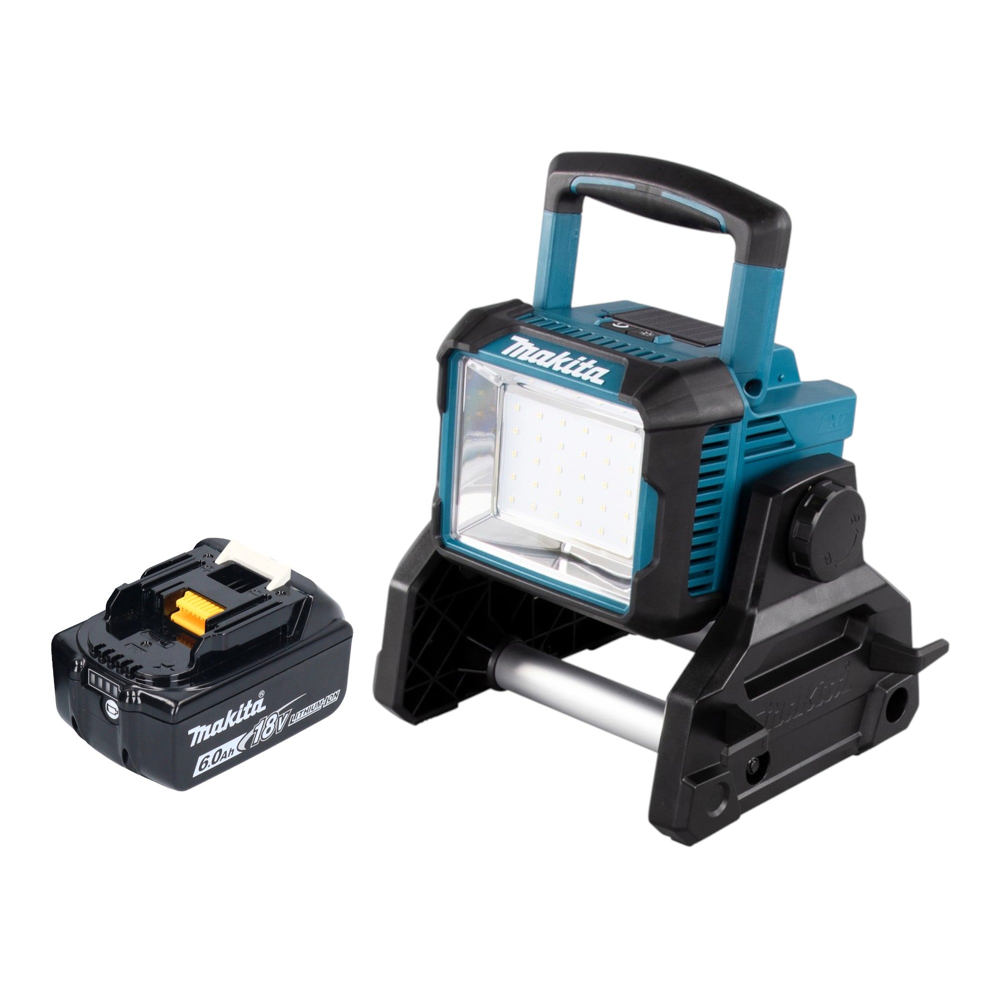 Makita DEADML 811 G1 Akku Baustrahler 14 4 18 V 3000 lm LED 1x Akku 6 0 Ah ohne Ladegeraet 0 - toolbrothers