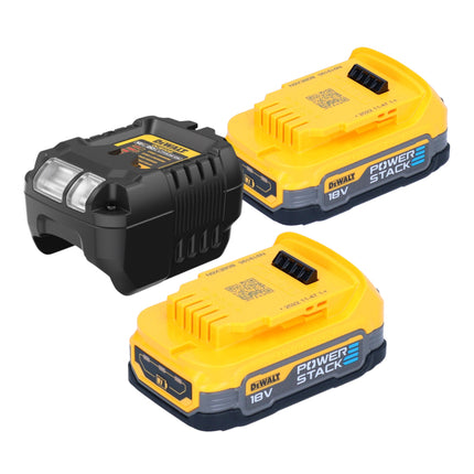 DeWalt DCS 331 E2 Scie sauteuse sans fil 18 V + 2x Powerstack Batterie 1,7 Ah + chargeur