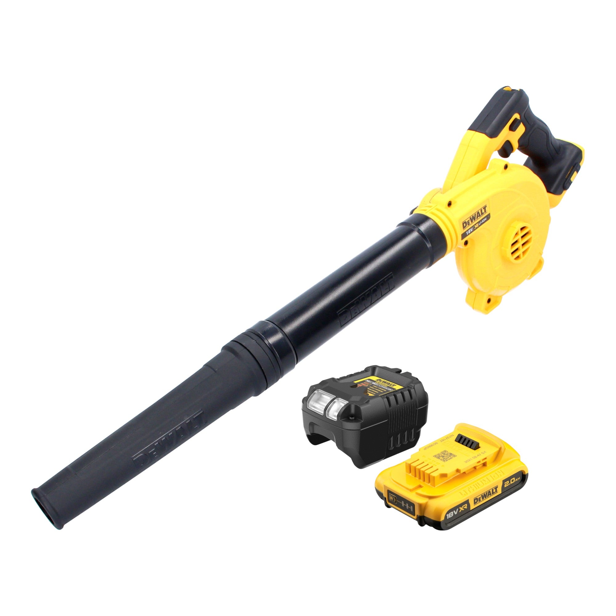 DeWalt DCV 100 D1 Akku Geblaese Laubblaeser 18 V 1x Akku 2 0 Ah Ladegeraet 0 - toolbrothers