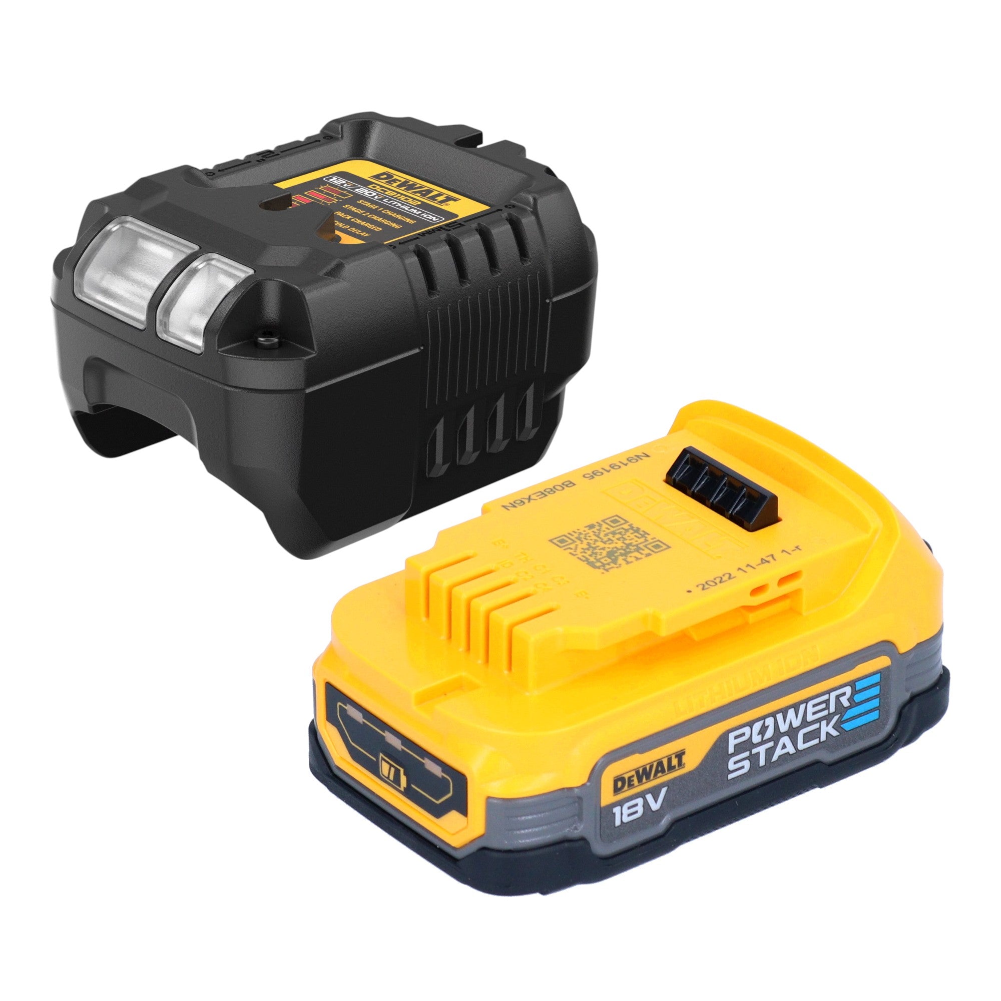 DeWalt DCD 708 E1T Akku Bohrschrauber 18 V 65 Nm Brushless 1x Powerstack Akku 1 7 Ah Ladegeraet TSTAK 3 - toolbrothers