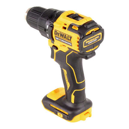 Taladro atornillador a batería DeWalt DCD 708 E2T 18 V 65 Nm sin escobillas + 2x batería Powerstack 1,7 Ah + cargador + TSTAK