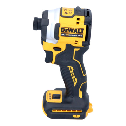 DeWalt DCF 850 E2T cordless impact wrench 18 V 205 Nm 1/4" brushless + 2x Powerstack battery 1.7 Ah + charger + TSTAK