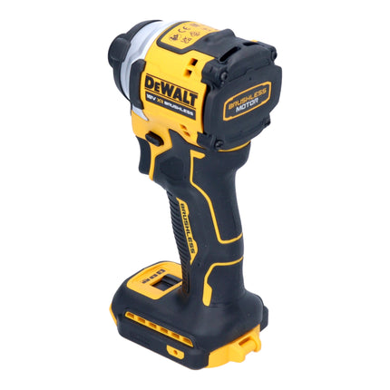 DeWalt DCF 850 E2T cordless impact wrench 18 V 205 Nm 1/4" brushless + 2x Powerstack battery 1.7 Ah + charger + TSTAK