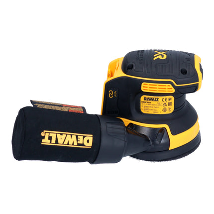 DeWalt DCW 210 E2 Ponceuse excentrique sans fil 18 V 125 mm Brushless + 2x Powerstack batterie 1,7 Ah + chargeur