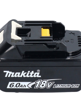 Makita DGA 520 G1JX1 Amoladora angular sin cable 18 V 125 mm X-LOCK Brushless + 1x batería recargable 6,0 Ah + Makpac - sin cargador