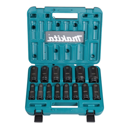 Makita DTW 251 Z Akku Schlagschrauber 18 V 230 Nm 1 2 Steckschluessel Set 14 tlg ohne Akku ohne Ladegeraet 2 - toolbrothers