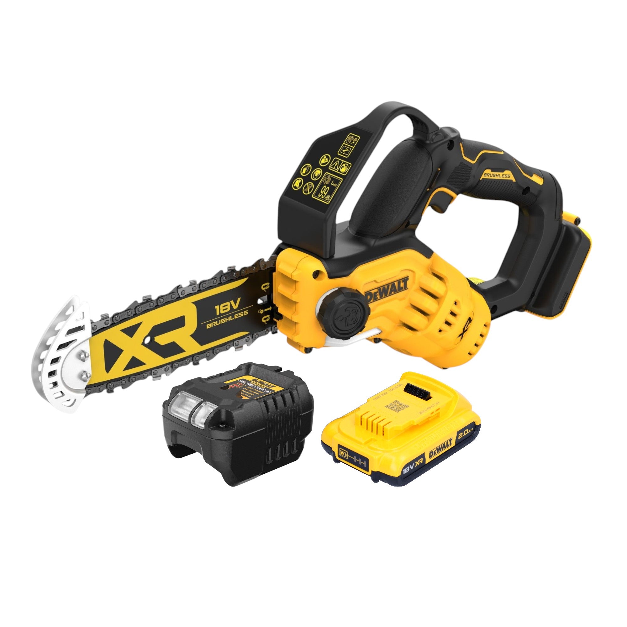 DeWalt DCMPS 520 D1 Akku Astsaege 18 V 20 cm Brushless 1x Akku 2 0 Ah Ladegeraet 0 - toolbrothers
