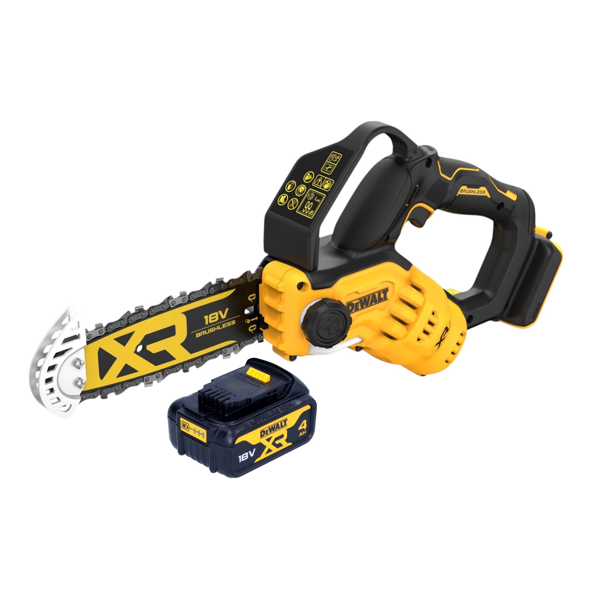 DeWalt DCMPS 520 N Akku Astsaege 18 V 20 cm Brushless 1x Akku 4 0 Ah ohne Ladegeraet 0 - toolbrothers